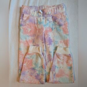 SO Girls Pink Tie-Dye Sweatpants